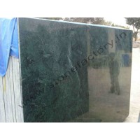 Dark green marble slabs